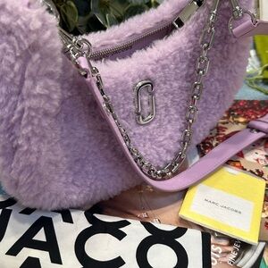 Marc Jacobs The Teddy Curve Bag Lilac
